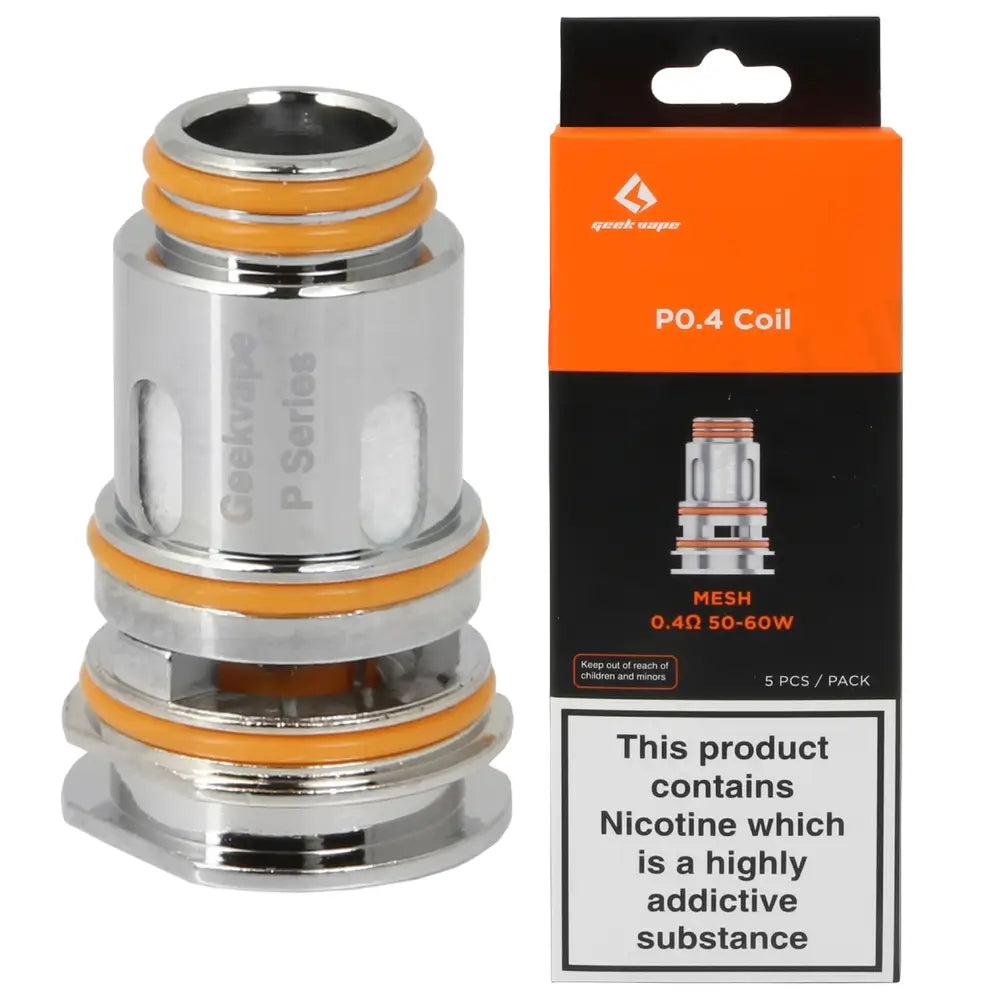 GeekVape - P Series Mesh Replacement Coils 0.4ohm - Pack Of 5