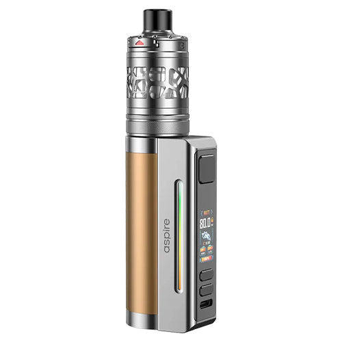 Aspire Zelos M80 Silver and Gold 80W vape kit