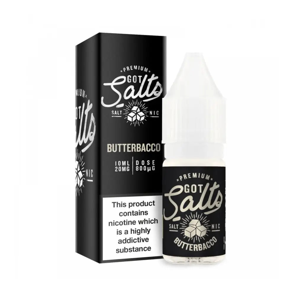 Got Salts - Butterbacco Nic Salt E-Liquid 10ml - 20mg