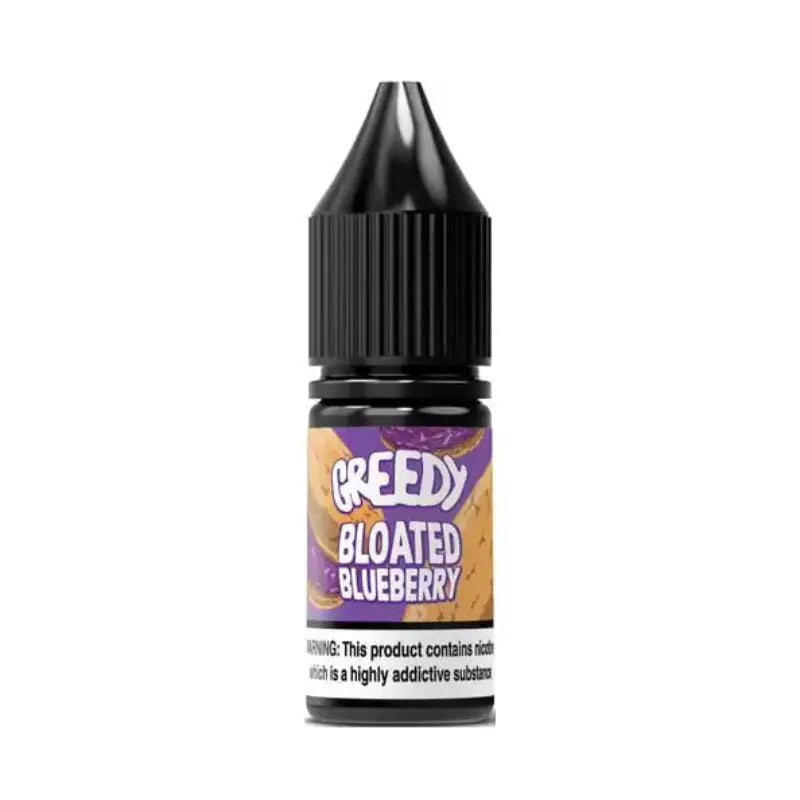 Greedy Bear - Bloated Blueberry Nic Salt E-Liquid 10ml - 10mg