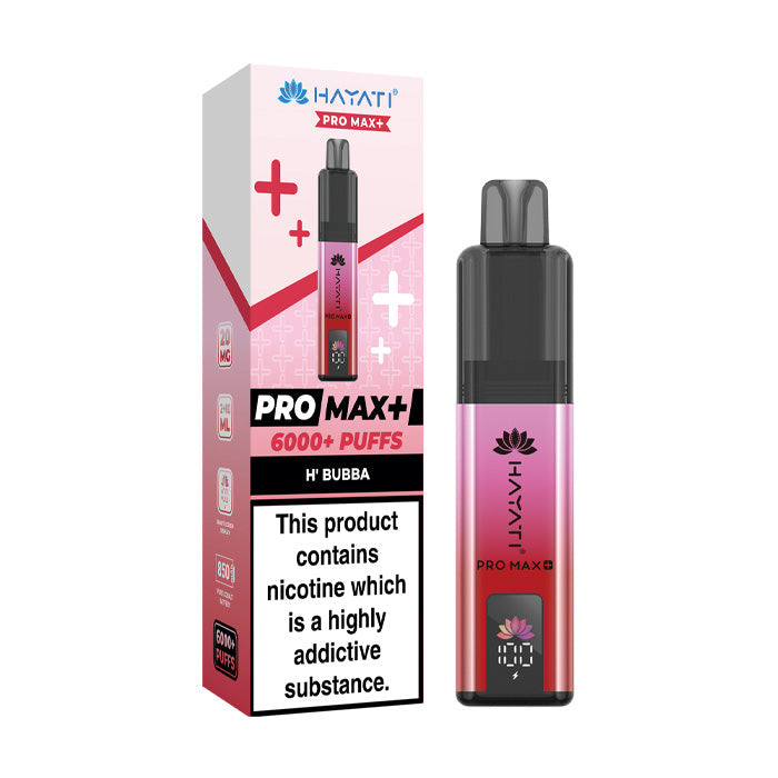 Hayati Pro Max Plus 6000 Prefilled Pod Kit - H' Bubba