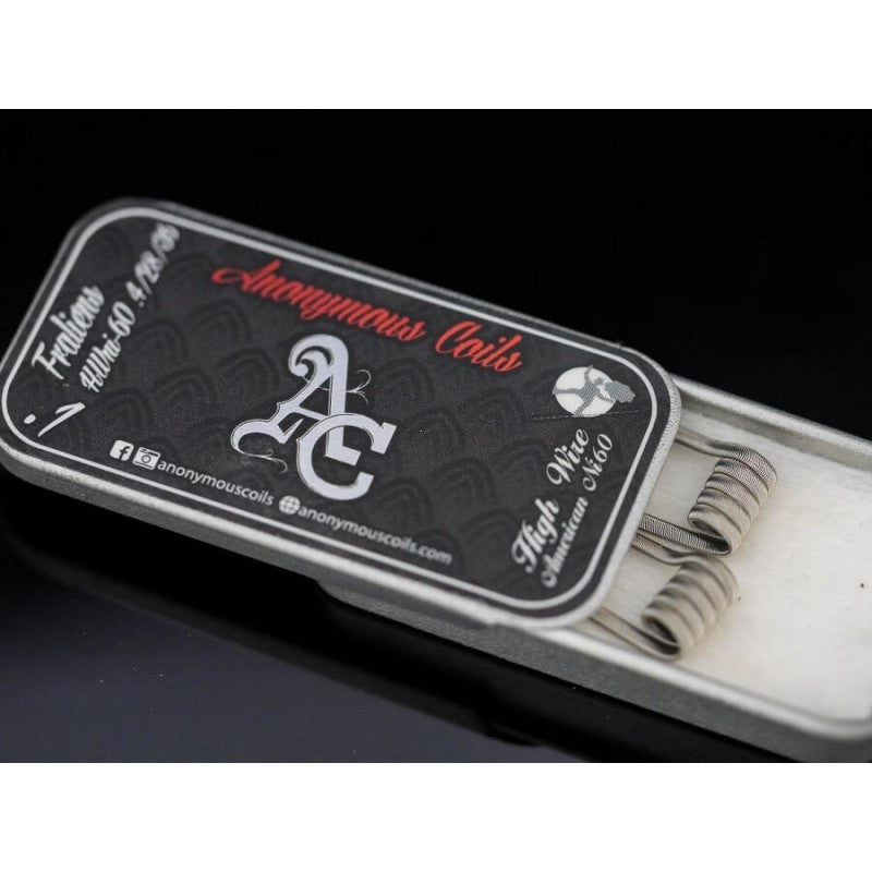 Anonymous Coils Fralien 0.10ohm handmade coil tin