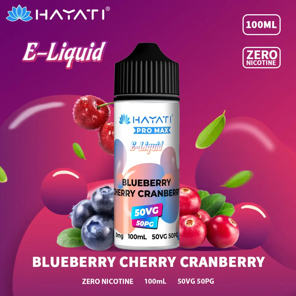 Hayati Pro Max 50/50 100ml Shortfill E-Liquid – 0mg | 2 for £10