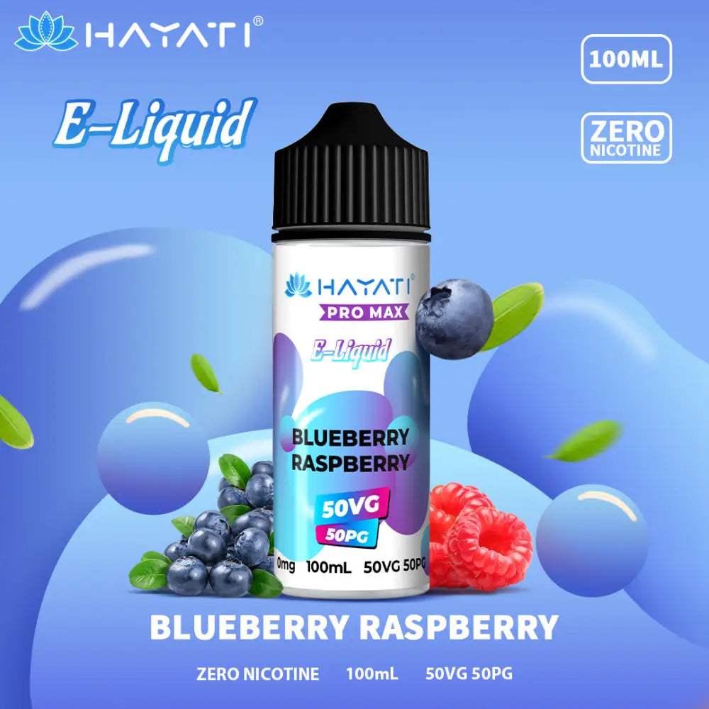 Hayati Pro Max 50/50 100ml Shortfill E-Liquid – 0mg | 2 for £10