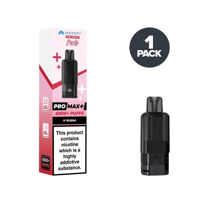 Hayati Pro Max Plus 6000 Replacement Pod & Refill Pack 20mg