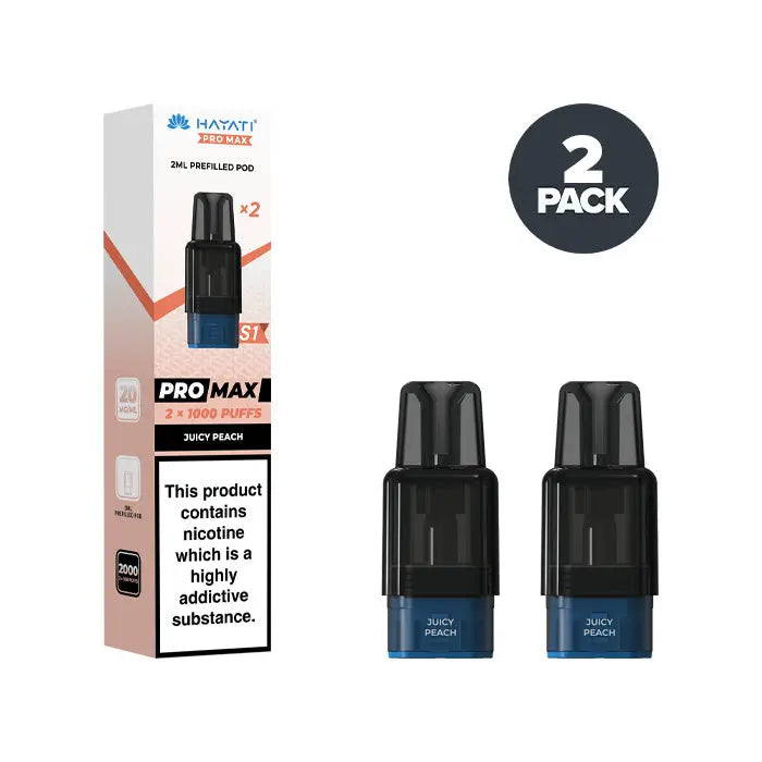 Juicy Peach Hayati Pro Max S1 Prefilled Pods