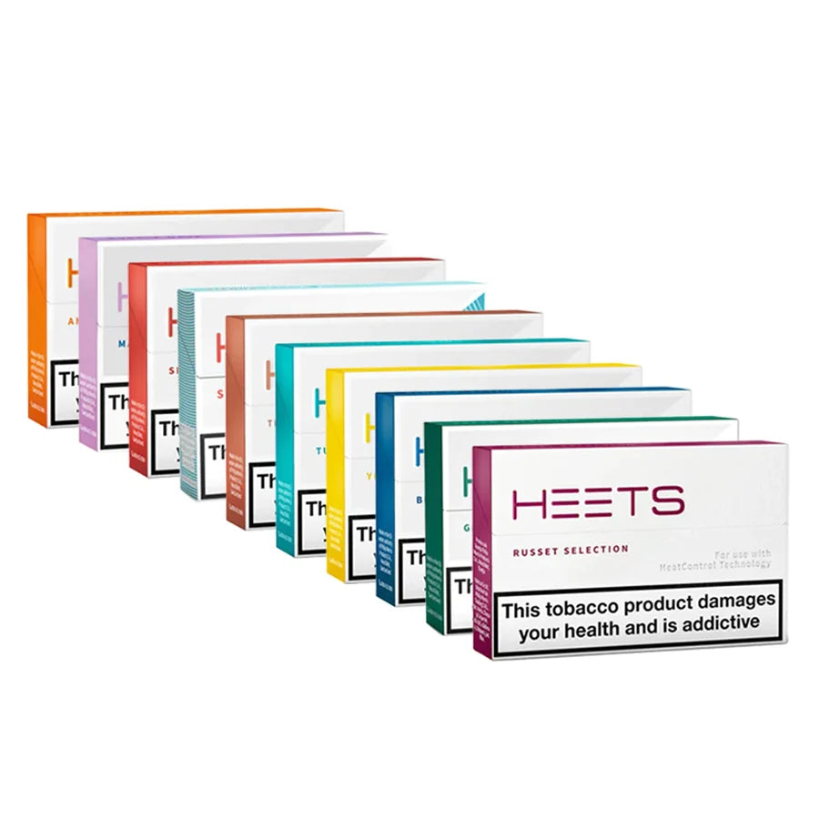 IQOS HEETS Amber pack of 20 tobacco sticks