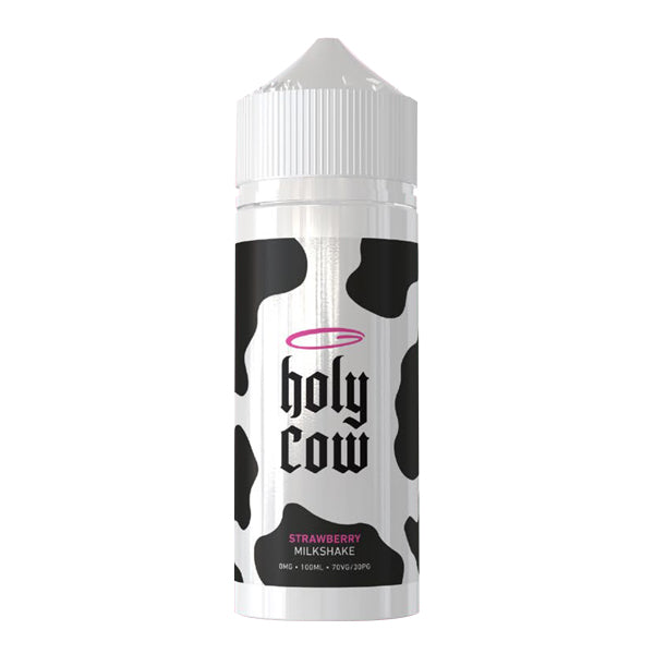 Holy Cow Strawberry Milkshake 100ml Shortfill E-Liquid