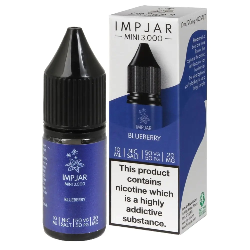 Imp Jar Blueberry 20mg nic salt e-liquid 10ml