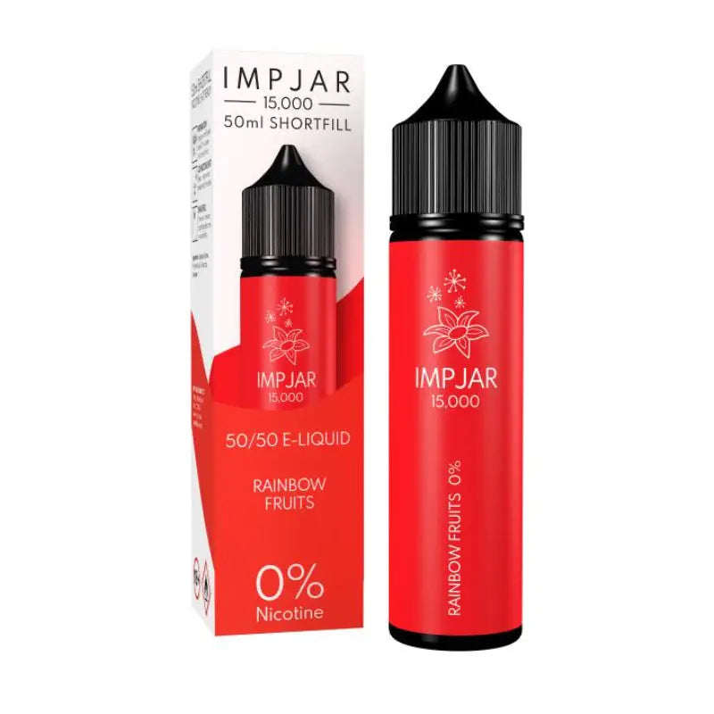 Imp Jar - Strawberry Raspberry Cherry Ice Shortfill E-Liquid 50ml - 0mg