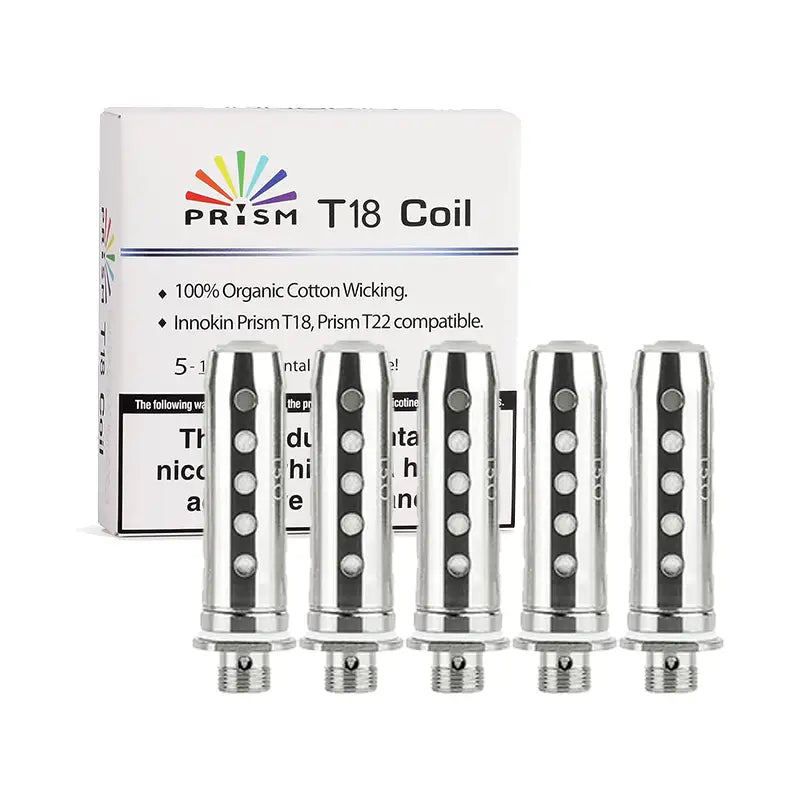 Innokin Prism T18/T22 Replacement Coils 1.5Ω – 5 Pack