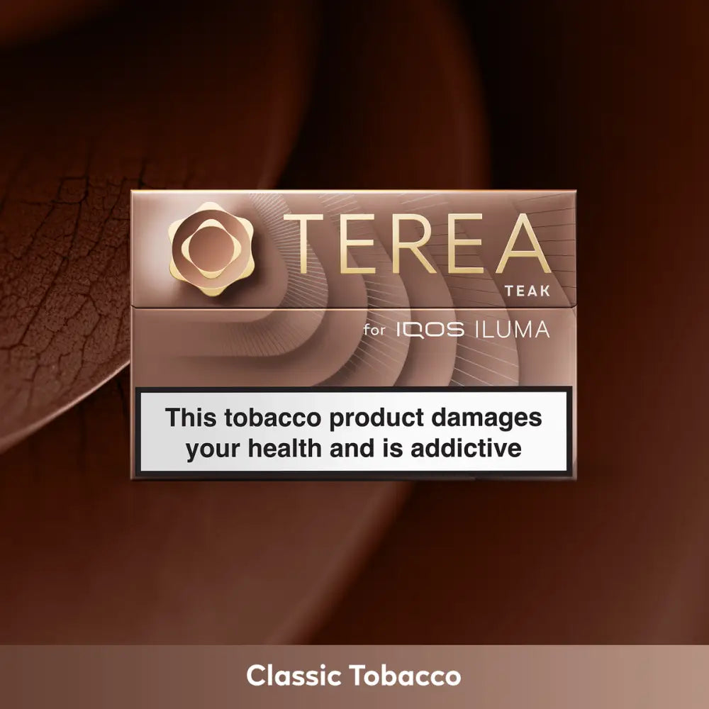 IQOS TEREA Teak heated tobacco sticks pack of 20 for IQOS ILUMA