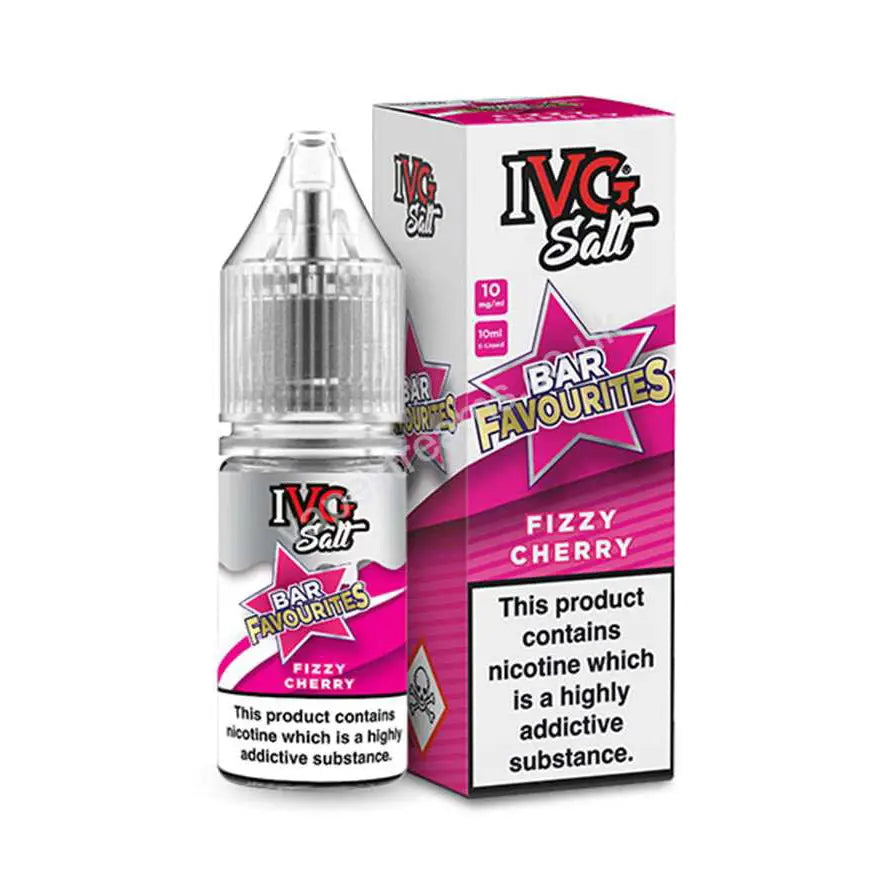 IVG Salt Bar Favourites - Fizzy Cherry - 10mg