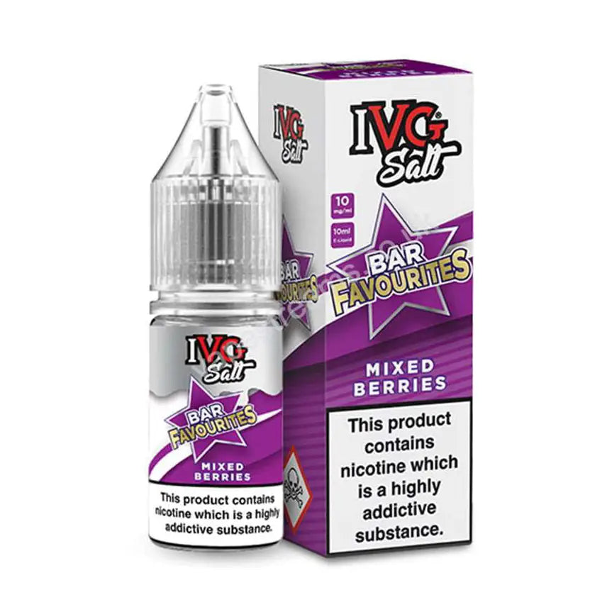 IVG Salt Bar Favourites - Mixed Berries - 10mg