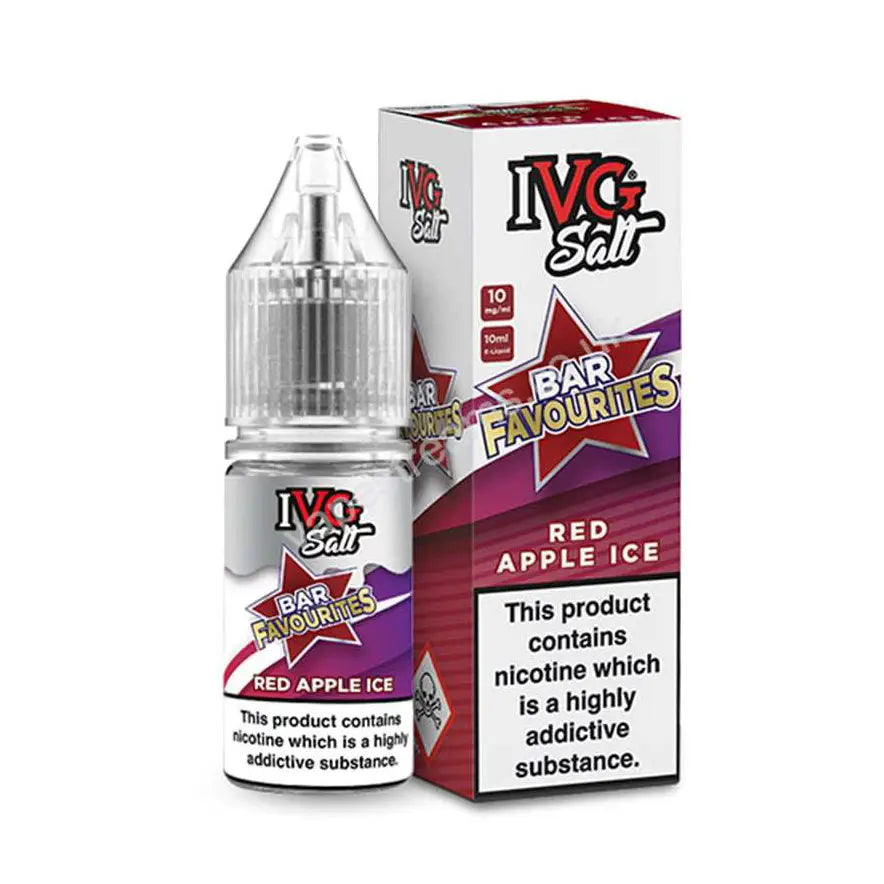IVG Salt Bar Favourites - Red Apple Ice - 20mg | 10 for £15