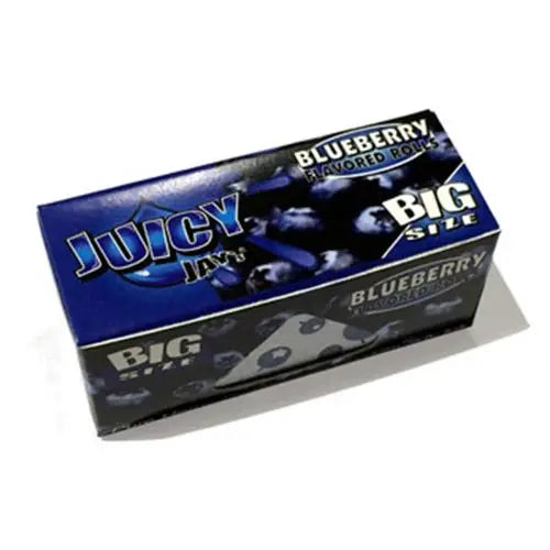 Juicy Jay's Blueberry flavoured 5 metre rolling paper roll
