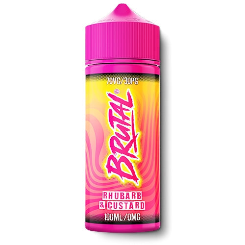Just Juice Brutal Rhubarb & Custard 100ml Shortfill E-Liquid