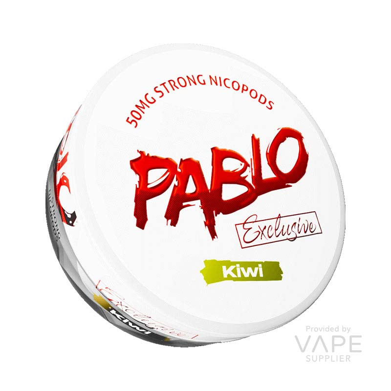 Pablo Kiwi Nicotine Pouches – Exclusive – 50mg/g (30mg per pouch) – 20 pouches