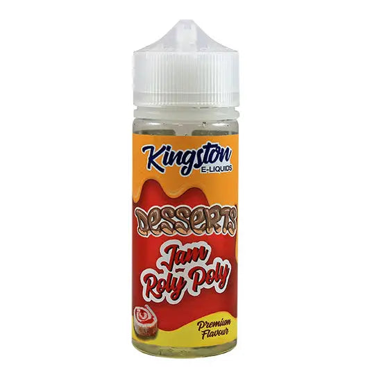 Kingston Desserts Jam Roly Poly 100ml Shortfill E-Liquid – 0mg
