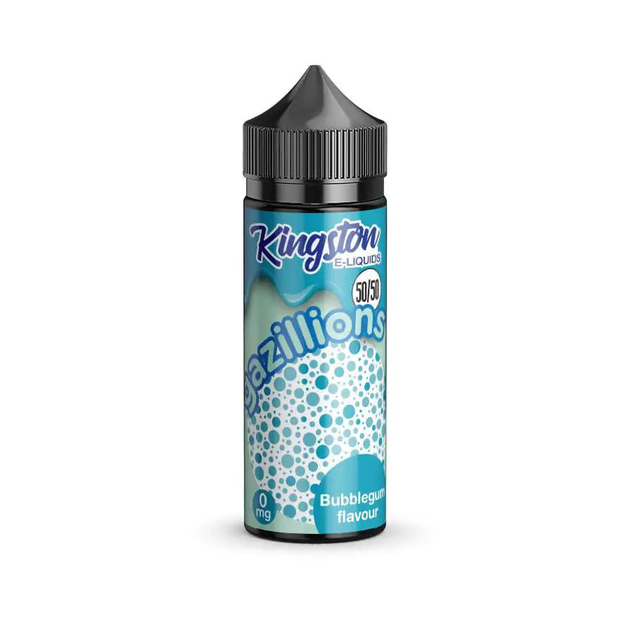 Kingston Gazillions - Bubblegum Flavour Shortfill E-Liquid 100ml - 0mg | 10 for £50