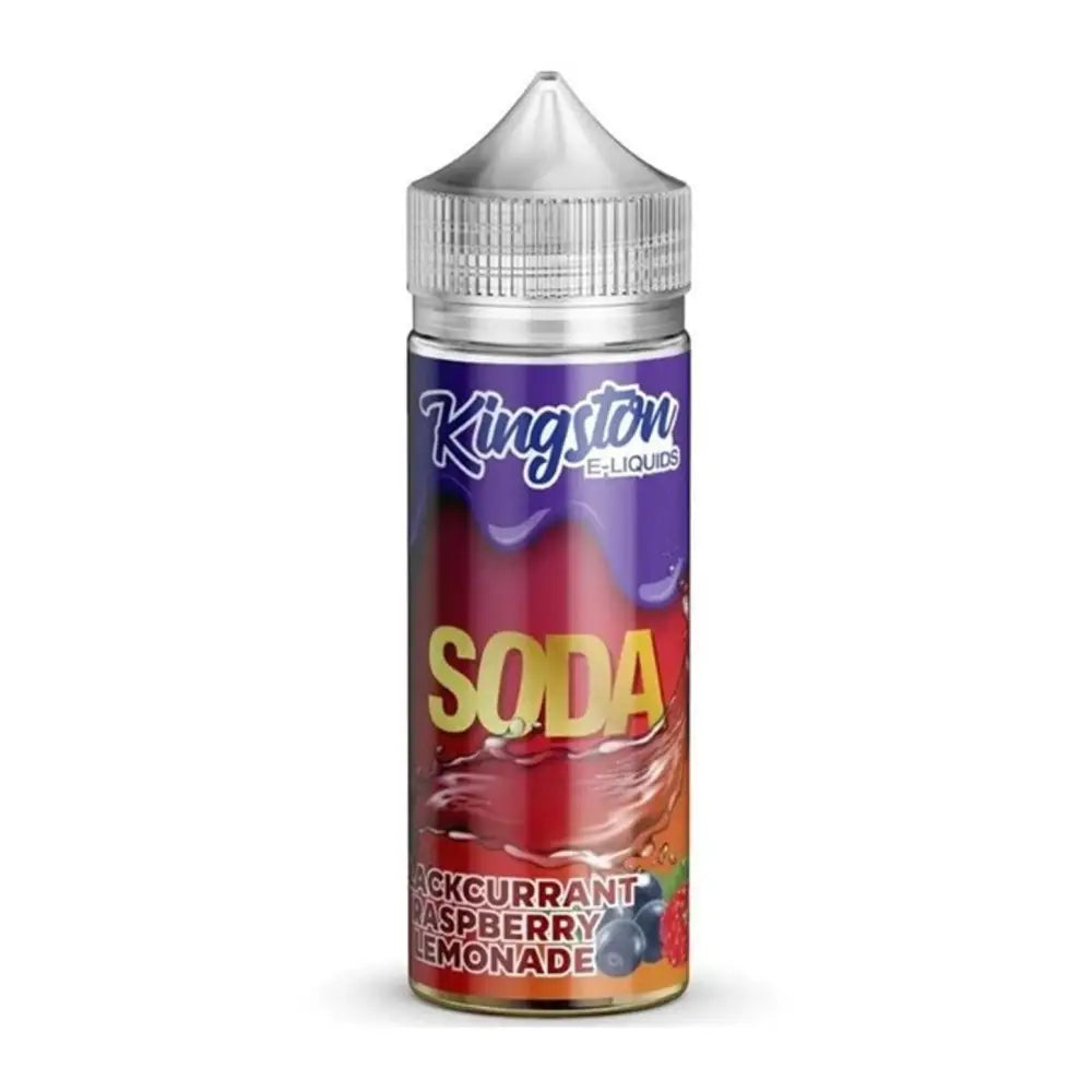 Kingston Soda - Blackcurrant Raspberry Lemonade Shortfill E-Liquid 70/30 100ml - 0mg | 10 for £50