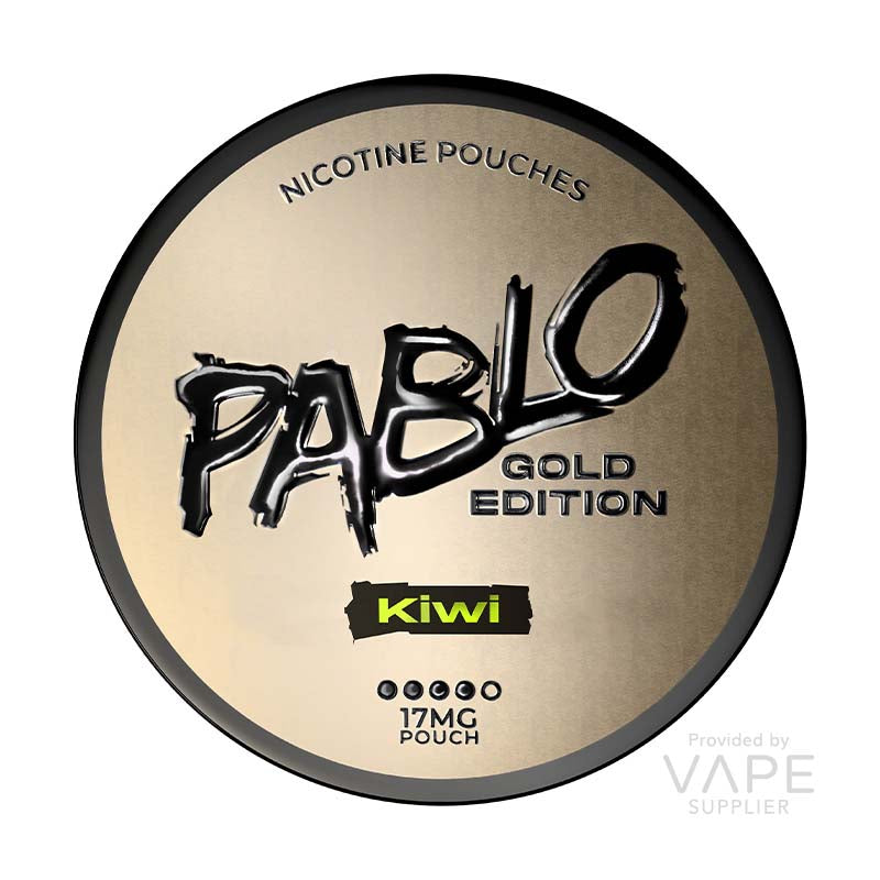 Pablo Kiwi Nicotine Pouches – Gold Edition – 17mg per pouch – 20 pouches