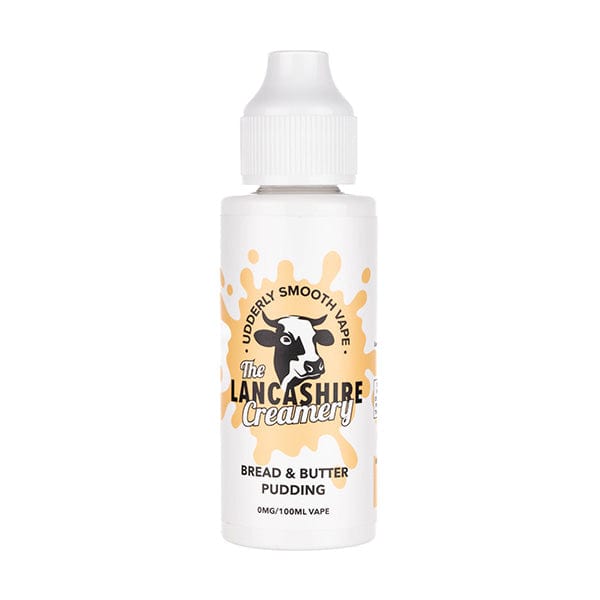 The Lancashire Creamery Bread & Butter Pudding 100ml Shortfill E-Liquid