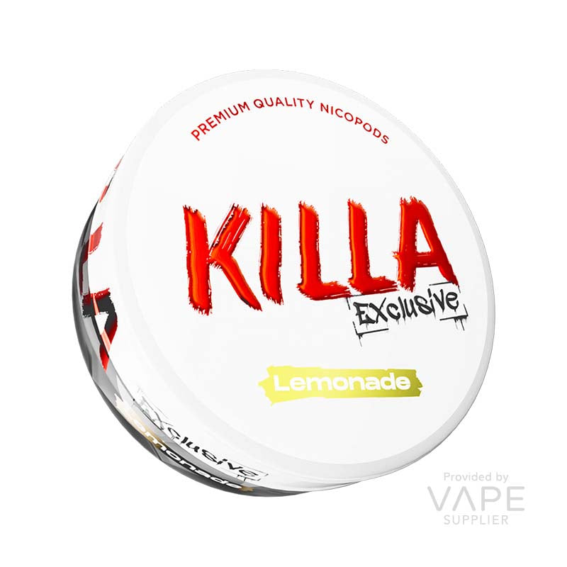 Killa Exclusive Lemonade Nicotine Pouches – 16.5mg/g (13.2mg per pouch)