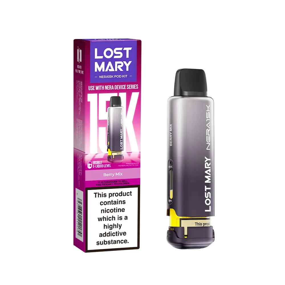 Lost Mary Nera 15K Fullview Berry Mix 20mg prefilled replacement pod