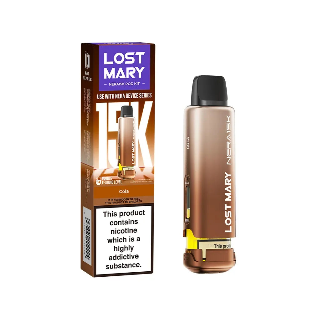 Lost Mary Nera 15K Fullview Cola 20mg prefilled replacement pod
