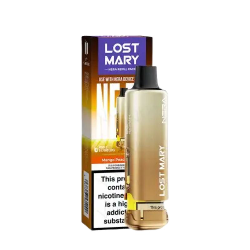 Lost Mary Nera 15K Fullview Mango Peach Papaya 20mg prefilled replacement pod