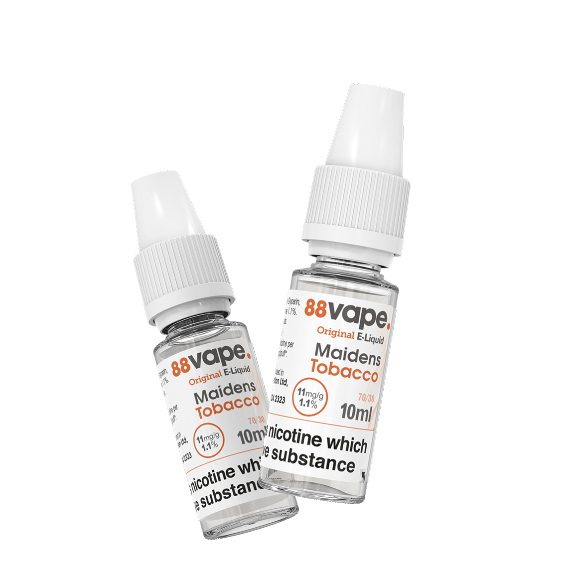 qcig gold and silver vape liquid Premium Vape Juice 10ml main image 1