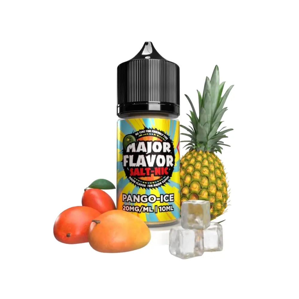 Major Flavour - Pango Ice Nic Salt E-Liquid 10ml - 20mg | 6 for £10