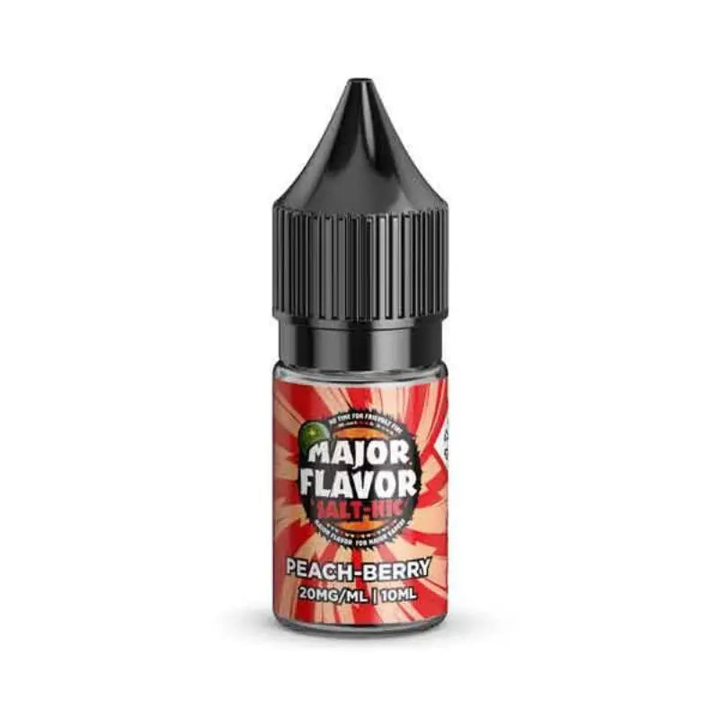 Major Flavour - Peach Berry Nic Salt E-Liquid 10ml - 20mg | 6 for £10