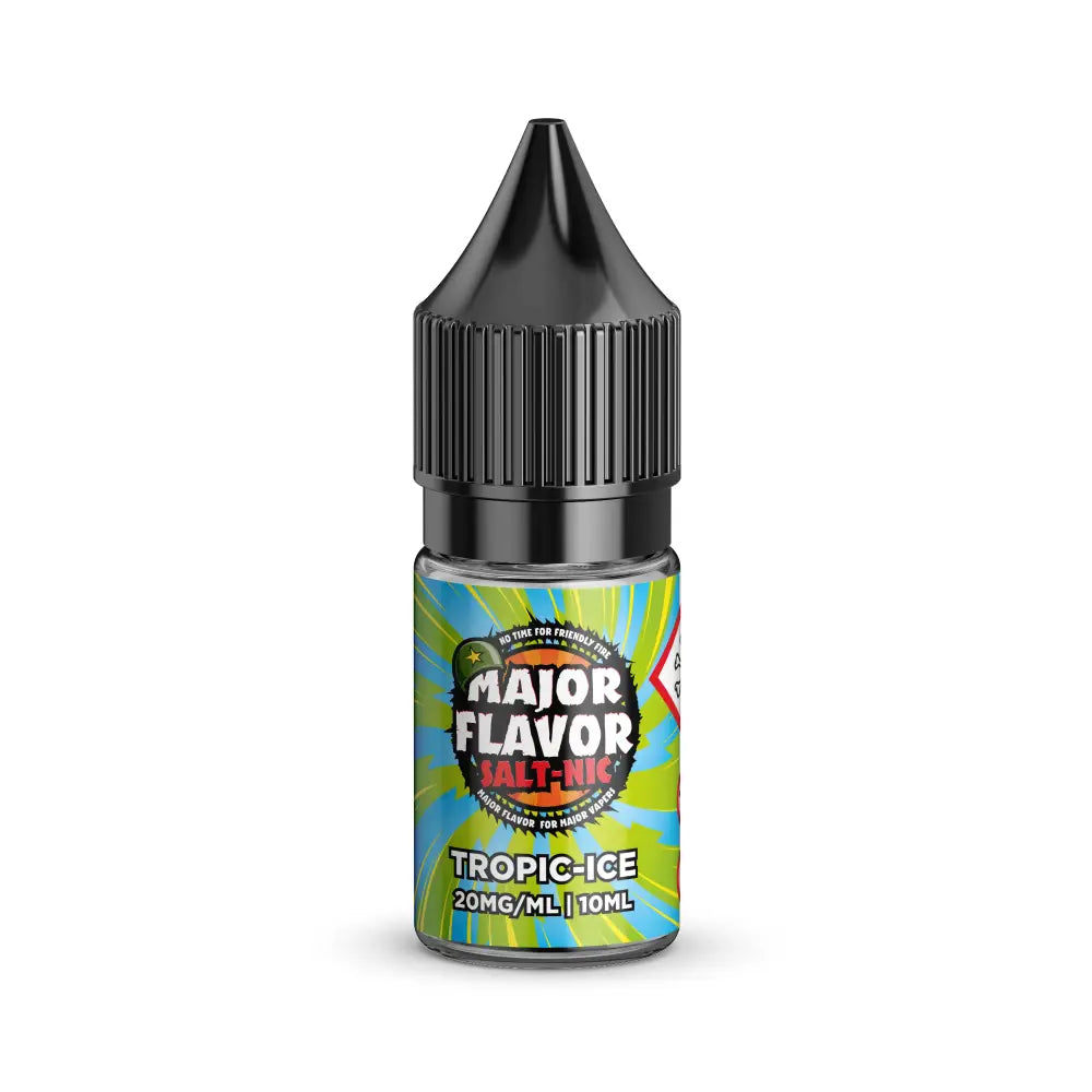 Major Flavour - Tropic-Ice Nic Salt E-Liquid 10ml - 20mg | 6 for £10