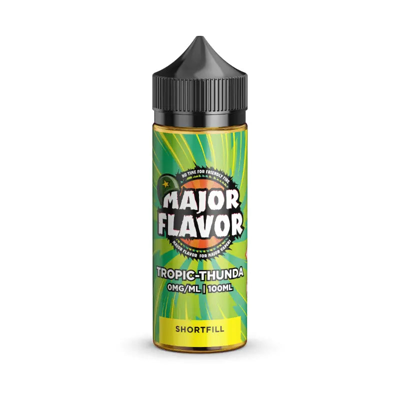 Major Flavour - Tropic-thunder Shortfill E-Liquid 100ml - 0mg | 10 for £50