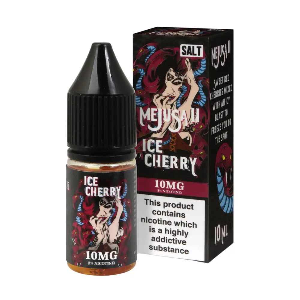 Mejusa Ice Cherry Nic Salt E-Liquid 10ml – 5mg | 3 for £10