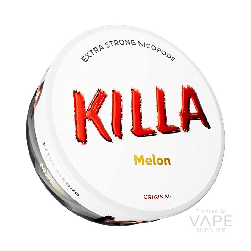 Killa Melon Nicotine Pouches – 16.5mg/g (13.2mg per pouch)