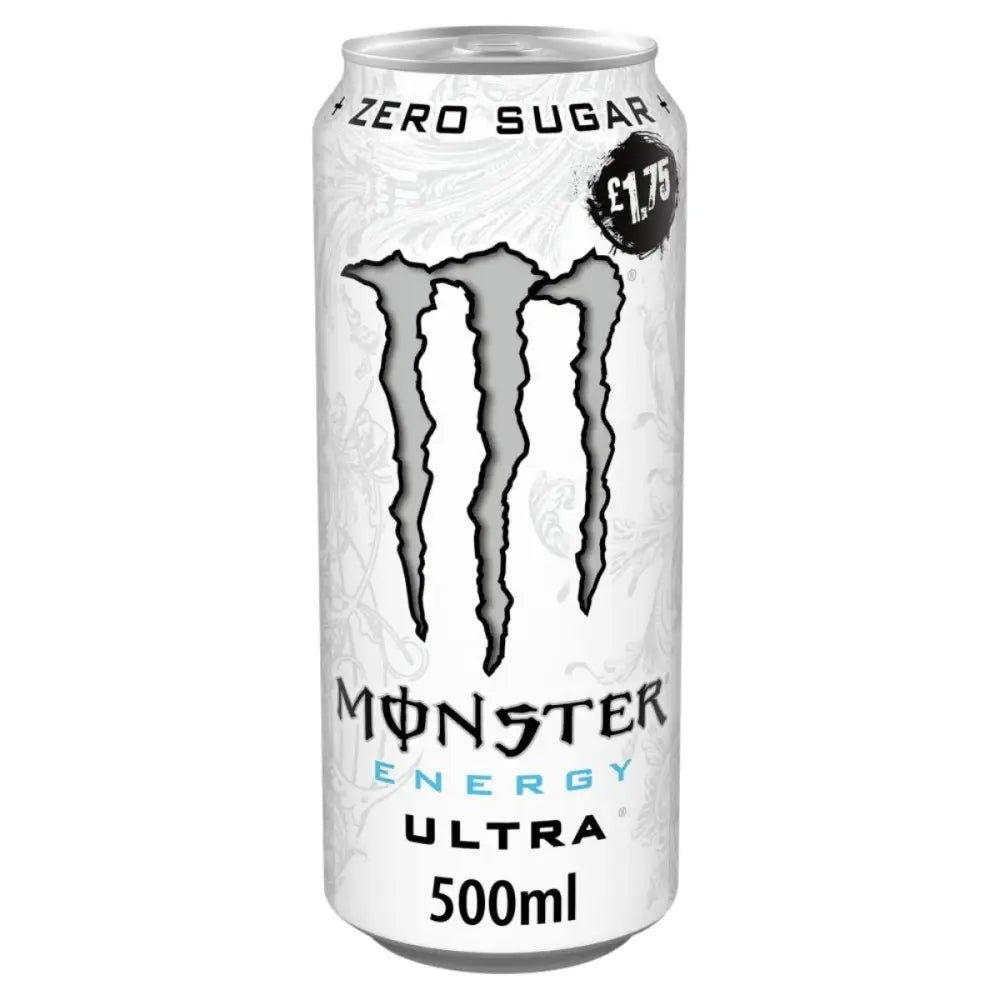 Monster Ultra Zero Sugar 500ml - White Monster