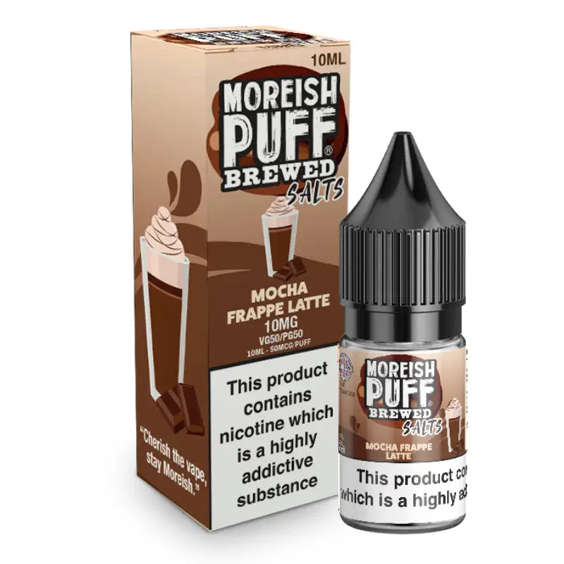 Moreish Puff - Brewed Salt Mocha Frappe Latte 10ml - 10mg