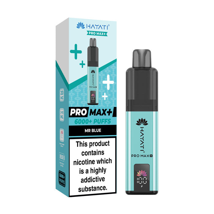 Hayati Pro Max Plus 6000 Prefilled Pod Kit - Mr Blue