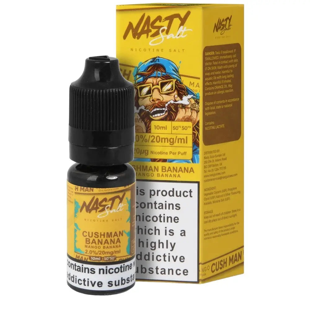 Nasty Salt - Cushman Banana Nic Salt E-liquid 10ml - 20mg