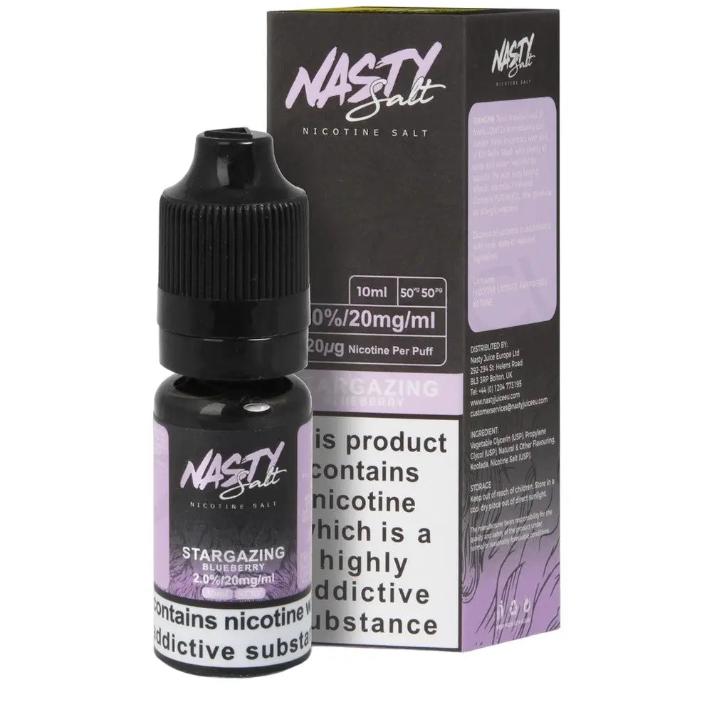 Nasty Salt - Stargazing Blueberry Nic Salt E-liquid 10ml - 20mg