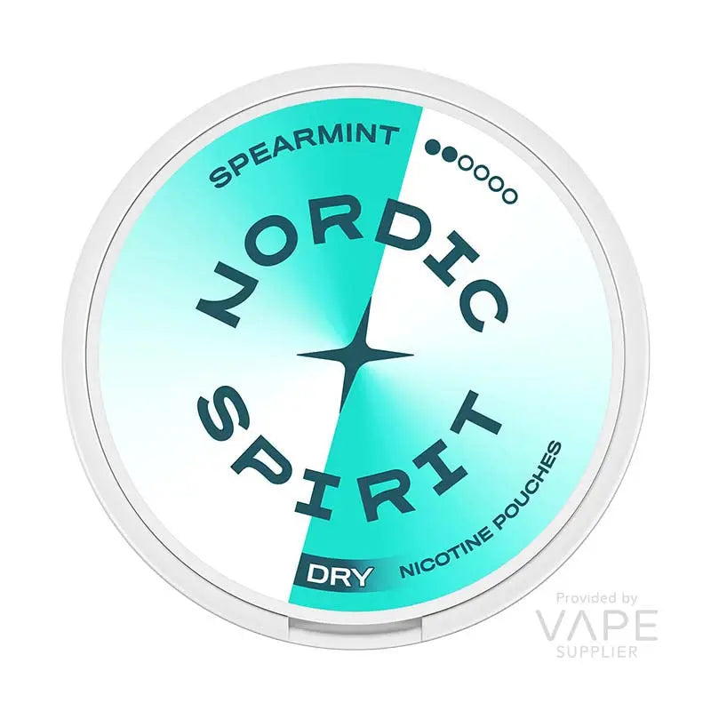 Nordic Spirit Spearmint Nicotine Pouches – Regular – 6mg per pouch
