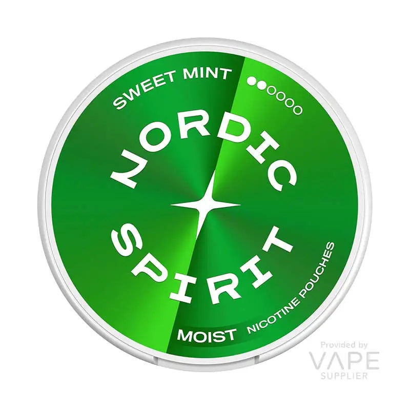 Nordic Spirit Sweet Mint Nicotine Pouches – Regular (2/4) – 6mg per pouch – 20 pouches