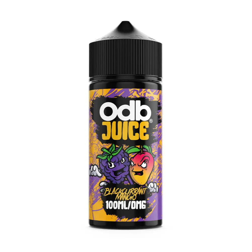 ODB Juice Blackcurrant Mango 100ml Shortfill E-Liquid