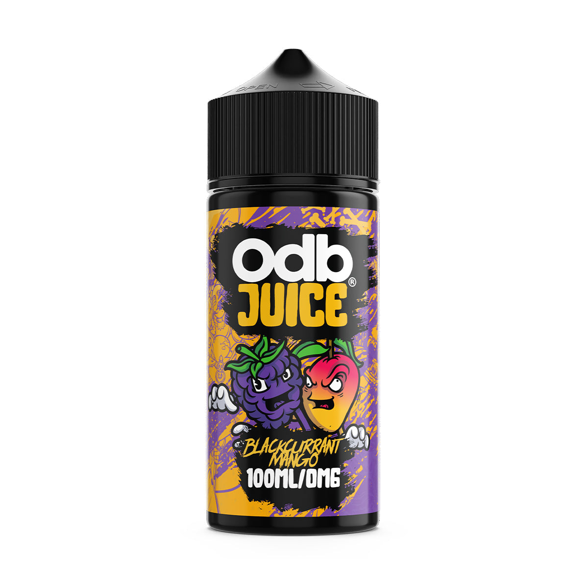 ODB Juice Blackcurrant Mango 100ml Shortfill E-Liquid