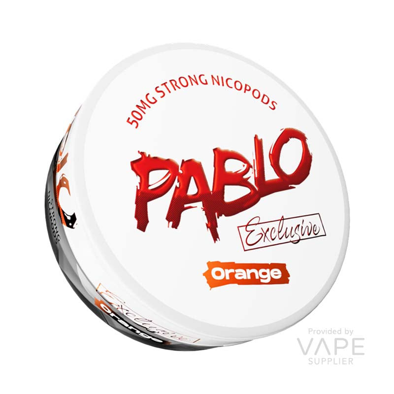 Pablo Orange Nicotine Pouches – Exclusive – 50mg/g (30mg per pouch) – 20 pouches