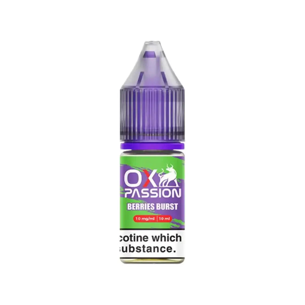 OXVA OX Passion Berries Burst Nic Salt E-Liquid 10ml | 10 for £15
