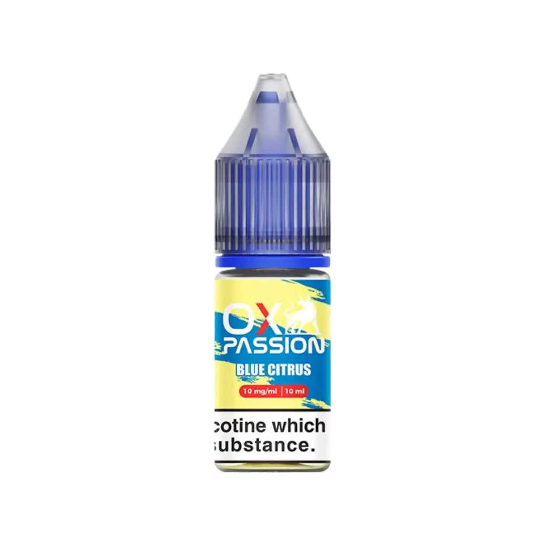 OXVA OX Passion Blue Citrus Nic Salt E-Liquid 10ml